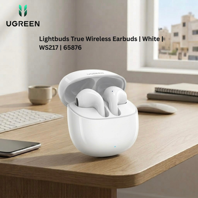 UGREEN Lightbuds True Wireless Earbuds | White | WS217 | 65876
