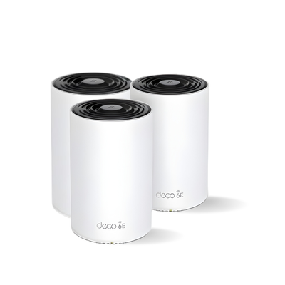 TP-Link Deco PX50 (3-Pack) AX3000 + G1500 Whole Home Hybrid Mesh Wi-Fi 6 System