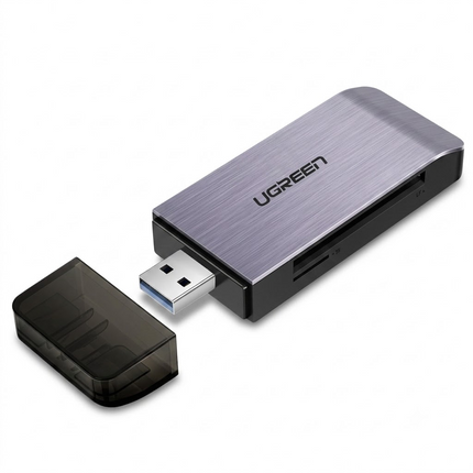 UGREEN 4-In-1 USB 3.0 Card Reader SD/micro SD/CF/MS With 5Gbps Transfer Speed | CM180 | 50541