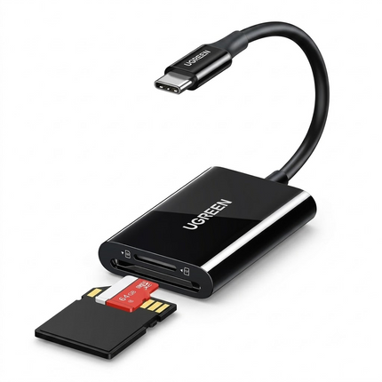 UGREEN 2-In-1 USB-C Card Reader Support SD/MicroSD | CM265