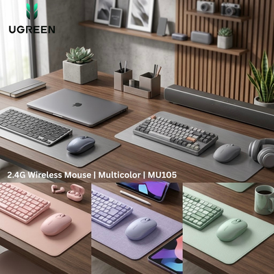 UGREEN 2.4G Wireless Mouse | Multicolor | MU105