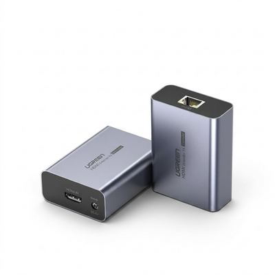 UGREEN HDMI Over Ethernet Extender 50 Meter With EU Adapter | CM609 | 90811EU