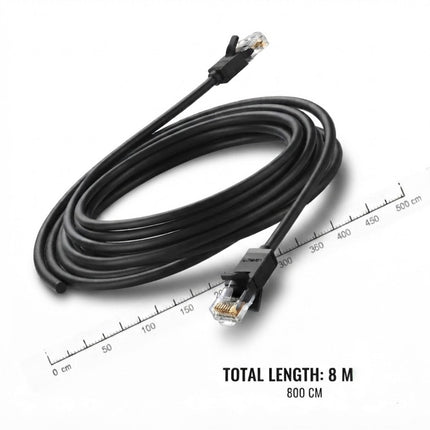 UGREEN Cat 6 U/UTP LAN Cable (Black) | High-Speed Ethernet Cable | NW102