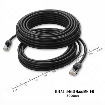 UGREEN Cat 6 U/UTP LAN Cable (Black) | High-Speed Ethernet Cable | NW102
