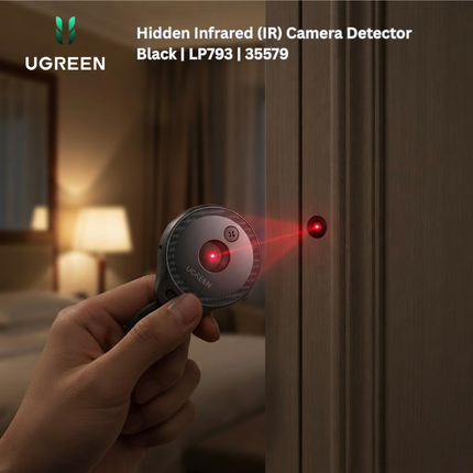 UGREEN Hidden Infrared (IR) Camera Detector Black | LP793 | 35579