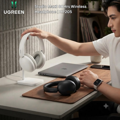 UGREEN Studio Max2 80Hrs Wireless Headphone | HP205