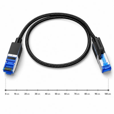 UGREEN CAT8 Shielded Braided LAN Cable | Ultra High-Speed Ethernet Cable | NW153