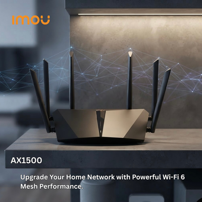 IMOU AX1500 Dual-Band Wi-Fi 6 Gigabit Mesh Router – HX15