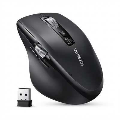 UGREEN Thumb Wheel & Side Scrolling Multi-Mode Wireless Bluetooth Mouse | M751 | 45792