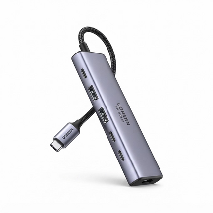 UGREEN 6 In 1 USB Hub | HDMI 4K@60Hz + 2USB-A 3.2 + 2USB-C 3.2+ PD | CM511 | 35999