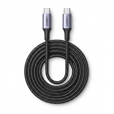 سلك يوجرين USB-C إلى USB-C بقدرة 100W للشحن السريع | US316