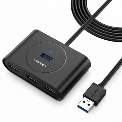 UGREEN 4-in-1 USB-A 3.0 Data Hub | CR113