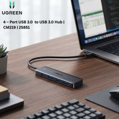 UGREEN 4 – Port USB 3.0  to USB 3.0 Hub | CM219 | 25851