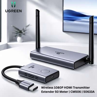 UGREEN Wireless 1080P HDMI Transmitter Extender 50 Meter | CM506 | 50633A