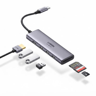 UGREEN 6-in-1 USB-C to HDMI Hub | CM511 | 60383