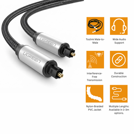 UGREEN Toslink Audio Cable Optical | AV108