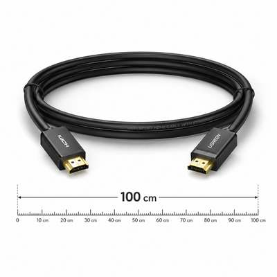 UGREEN DisplayPort to HDMI Cable | 4K@30Hz Uni-Directional Cable | DP101