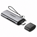 قارئ بطاقات  ذاكرة 2 في 1 يوجرين بمنفذ USB-C  لبطاقات SD Card و Micro SD | CM184 | 50704