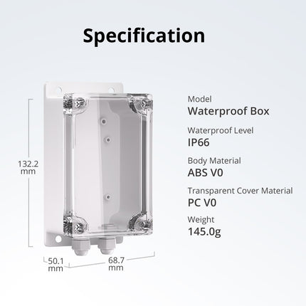 SONOFF IP66-CASE IP66 Waterproof Case (4/6)