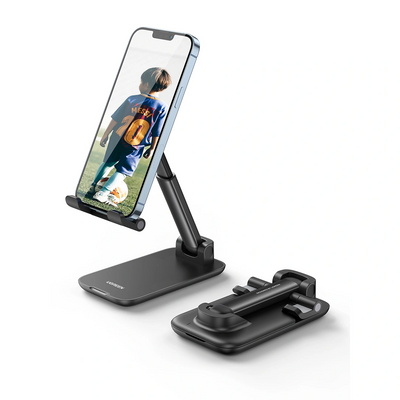 UGREEN Foldable Multi-Angle Desktop Phone Stand (Black) | LP373 | 20435