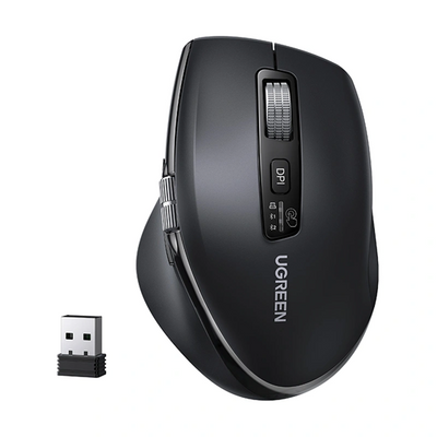 UGREEN Thumb Wheel & Side Scrolling Multi-Mode Wireless Bluetooth Mouse | M751 | 45792