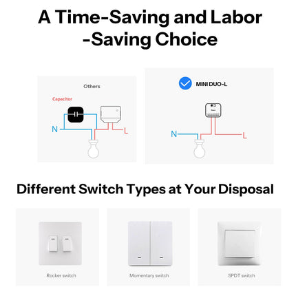 SONOFF MINI-ZB2GS-L MINI DUO-L Zigbee Smart Switch (5/12)