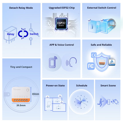 SONOFF MINIR4 MINI Extreme Wi-Fi Smart Switch (3/12)