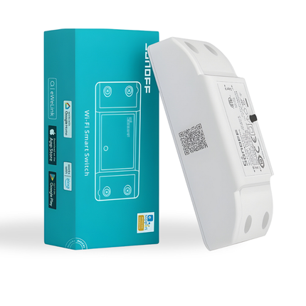 SONOFF BASICR4 Smart Wi-Fi Switch | DIY Relay Module | Remote Control via eWeLink | Smart Home Automation