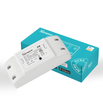 SONOFF RFR2 Smart Wi-Fi RF Bridge | 433MHz Compatible | Remote Control via eWeLink | Smart Home Automation