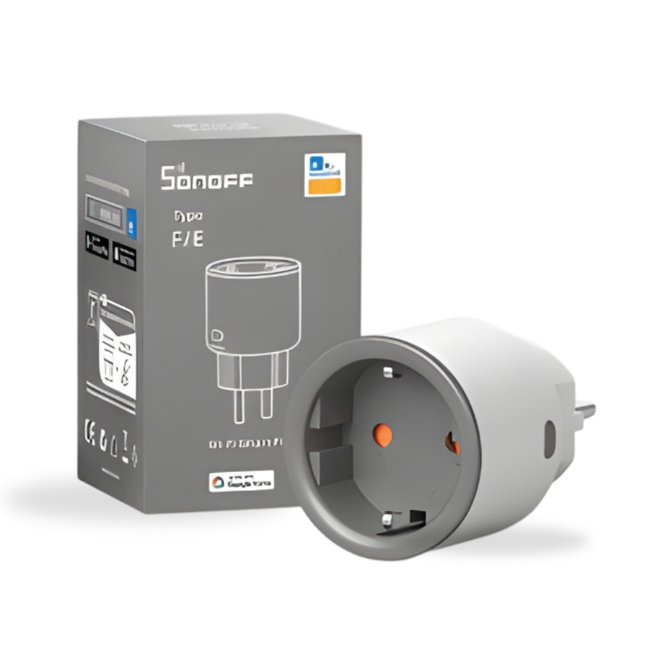 SONOFF S60TPF Smart Wi-Fi 16A Plug | Power Monitoring | Timer & Scheduling | Smart Home Automation