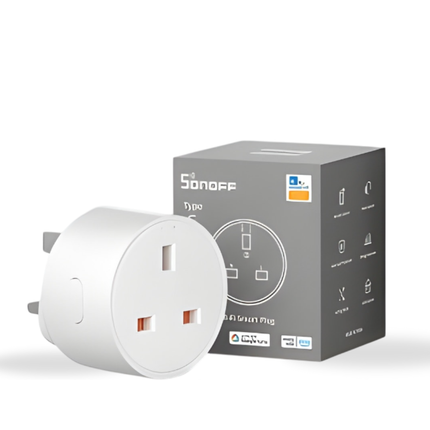 SONOFF S60TPG Smart Wi-Fi 13A Plug | Power Monitoring | Timer & Scheduling | Smart Home Automation