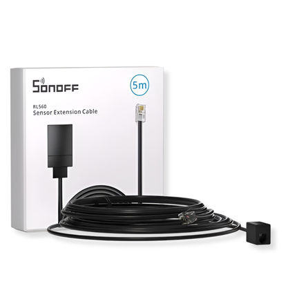 SONOFF Sensor Extension Cable for RL560 | Compatible with RL560 Sensors | Easy Installation | Flexible Wiring for Smart Home Applications