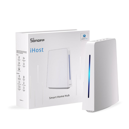 SONOFF AIBridge iHost Smart Home Bridge | Wi-Fi & Zigbee 3.0 Hub | Connects and Controls Smart Devices | Works with eWeLink, Alexa & Google Home | Smart Automation Gateway