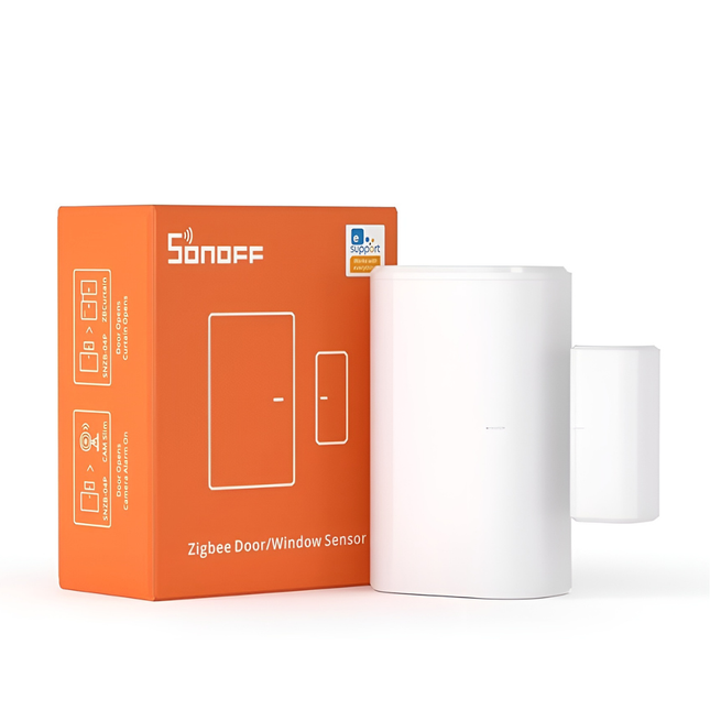 SONOFF SNZB-04P Zigbee 3.0 Wireless Door & Window Sensor | Real-Time Open/Close Alerts | App Notifications | Smart Home Security | Works with eWeLink, Alexa & Google Home