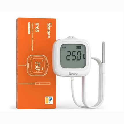 SONOFF SNZB-02LD Zigbee Temperature & Humidity Sensor | Real-Time Monitoring | Long-Distance Zigbee 3.0 | Works with Alexa, Google Home & eWeLink | Smart Home Automation