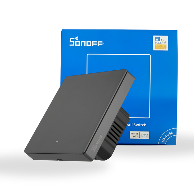 SONOFF M5 Series UK Size 7*7 Smart Wi-Fi Touch Switch |Wall Switch | Remote Control | Scheduling | Smart Home Automation