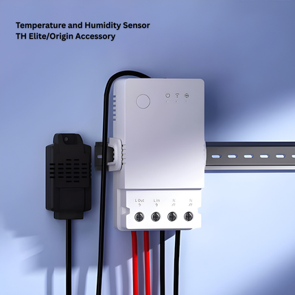 SONOFF THS01 50cm Temperature & Humidity Sensor | Waterproof Probe | Compatible with TH Series | Smart Home Monitoring