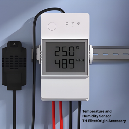 SONOFF THS01 50cm Temperature & Humidity Sensor | Waterproof Probe | Compatible with TH Series | Smart Home Monitoring