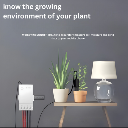 SONOFF THR316 Smart Wi-Fi Temperature & Humidity Monitoring Switch | 16A Power Control | Compatible with TH Sensor | Smart Home Automation