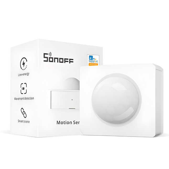 SONOFF PIR3-RF Wireless Motion Sensor | 433MHz RF Compatible | Battery Powered | DIY Smart Home Security