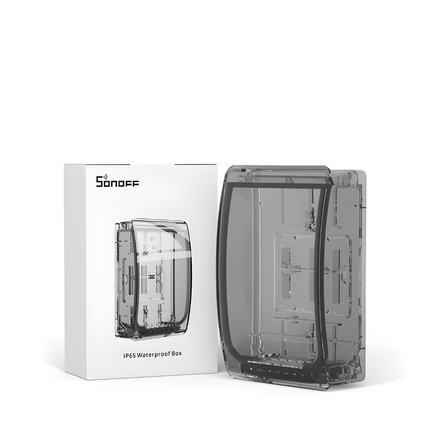 SONOFF Waterproof Junction Box | IP66 Outdoor Wi-Fi Enclosure | Weatherproof Housing for Smart Switches & Modules