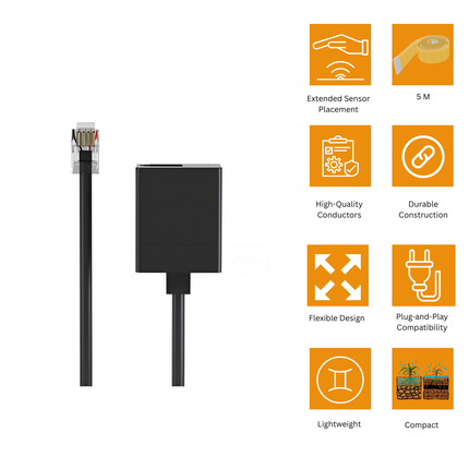 SONOFF Sensor Extension Cable for RL560 | Compatible with RL560 Sensors | Easy Installation | Flexible Wiring for Smart Home Applications