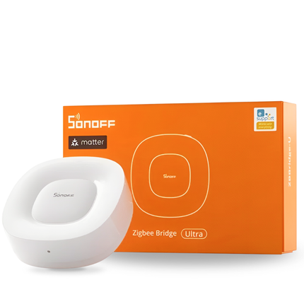 SONOFF ZBBridge-U Ethernet Zigbee Bridge | Connects Zigbee Devices to Wi-Fi Network | Stable Wired Gateway Hub | Works with eWeLink, Alexa & Google Home | Supports Smart Home Automation