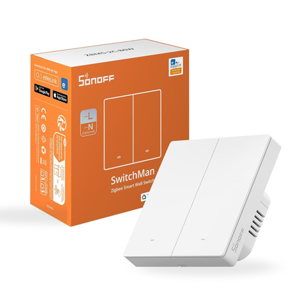 SONOFF ZBM5-XC-86W Series Zigbee Smart Wall Switch | 86W ZB Smart Switch | Remote Control & Scheduling | Smart Home Automation