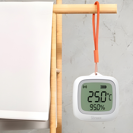 SONOFF SNZB-02LD Zigbee Temperature & Humidity Sensor | Real-Time Monitoring | Long-Distance Zigbee 3.0 | Works with Alexa, Google Home & eWeLink | Smart Home Automation