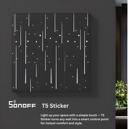 SONOFF T5 Sticker Smart Home Automation Tag | Programmable NFC Sticker | Quick Action Triggers | eWeLink Compatible