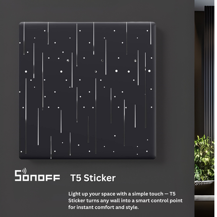 SONOFF T5 Sticker Smart Home Automation Tag | Programmable NFC Sticker | Quick Action Triggers | eWeLink Compatible