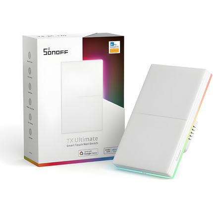 SONOFF T5 TX Ultimate Series Magic Size Smart Wi-Fi Touch Switch | Remote Control | Timing & Scheduling | Home Automation | Energy Saving