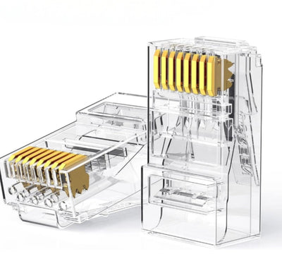 رأس شبكة يوجرين RJ45 Cat 6 UTP موديل NW120