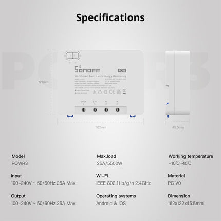 SONOFF POWR3 High Power Smart Switch (9/9)